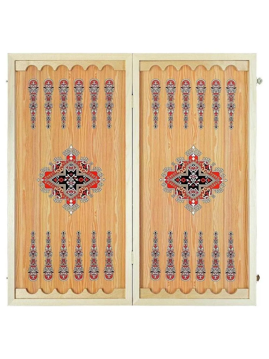 Нарды + Шашки Сирия Волки в лесу большие - фото 5