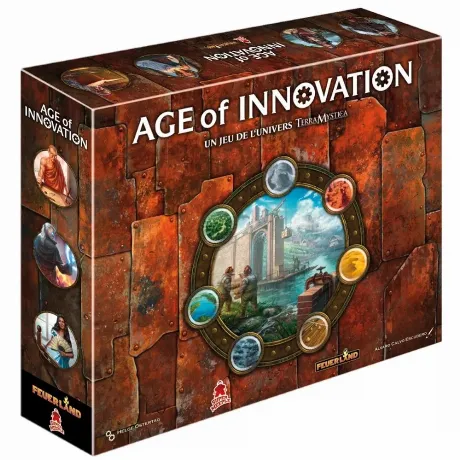 Настольная игра Age of Innovation (Эпоха инноваций) отличное сос...