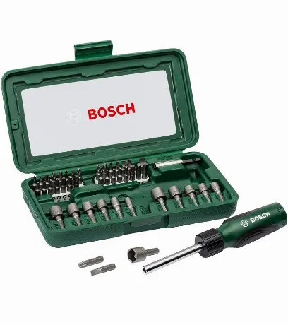 Отвертка с набором бит Bosch 2607019504