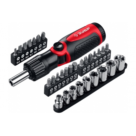 

Отвертка с набором бит Зубр Мастер МВ-31 25161-H31