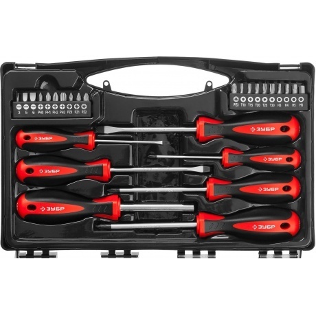 Набор отверток Зубр Мастер Универсал 27 25027 - фото 1