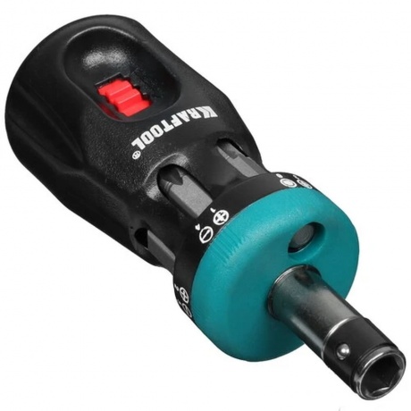 Отвертка с набором бит Kraftool 26161-H13 - фото 6