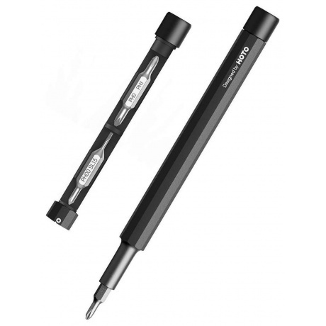 

Карманная отвёртка с набором бит Pocket Precision Screwdriver SE (чёрный)
