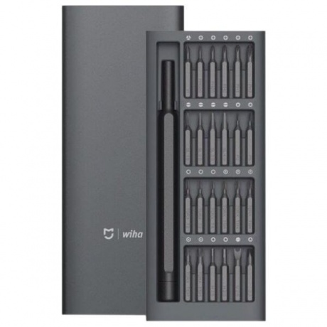 

Отвертка Xiaomi Mi Precision Screwdriver Kit в компл.:25 предметов жесткий кейс (BHR4680GL)