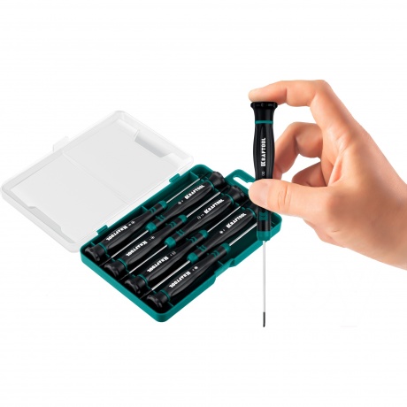 Набор отверток Kraftool Precision 7, 7 предм. (25686) - фото 2