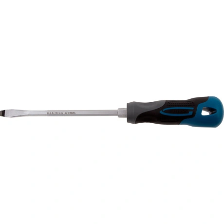 Отвертка GROSS 12117, SL6,5x150 мм, S2, 3к рукоятка