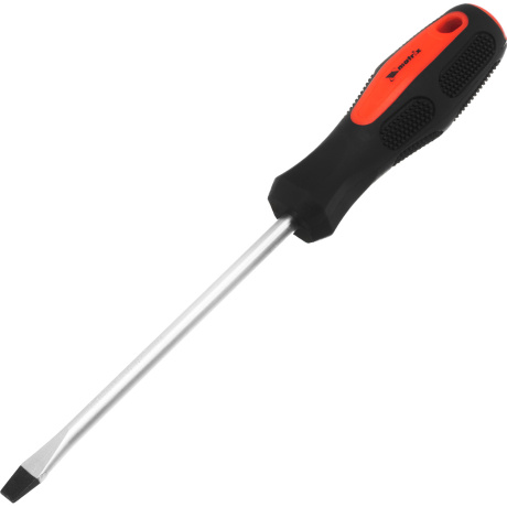 Отвертка Matrix 12226, Anti-Slip, SL8,0х150 мм, CrV, 2к рукоятка