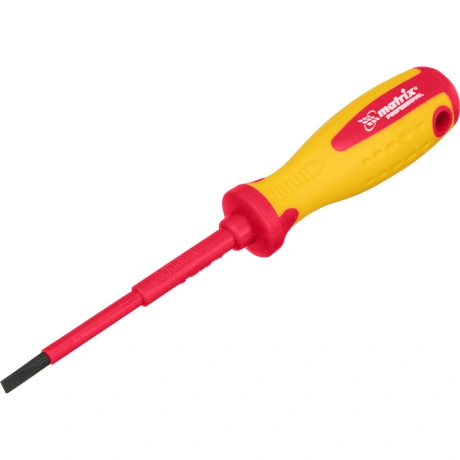 Отвертка Matrix 12916, Insulated до 1000 В, SL4,0x100 мм, CrMo, ...
