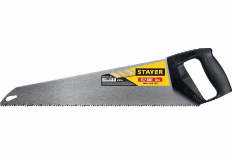 Ножовка ударопрочная (пила) ?TopCut? 450 мм, 5 TPI, быстрый рез ...