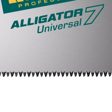 Ножовка универсальная ?Alligator Universal 7?, 500 мм, 7 TPI 3D зуб, KRAFTOOL - фото 4