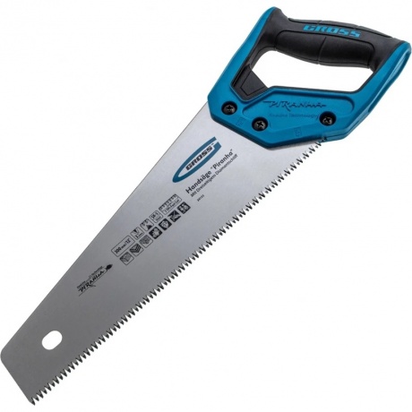 

Ножовка по дереву "PIRANHA", 300 мм, 7 TPI, 3D-зуб, 2-х комп. рук-ка Gross