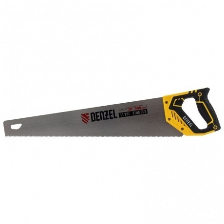 

Ножовка по дереву, 500 мм, 11 TPI, зуб 3D, двухкомпонентная рукоятка Denzel