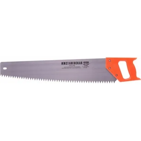 Ножовка по дереву, 600 мм, шаг зубьев 12 мм, пластиковая рукоятк...