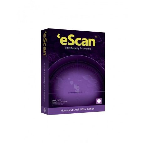 Антивирус eScan Tablet Security for Android 1 ПК 1 год [ES-AND-T...