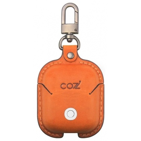 Чехол Cozistyle Leather Case for AirPods Orange - фото 2