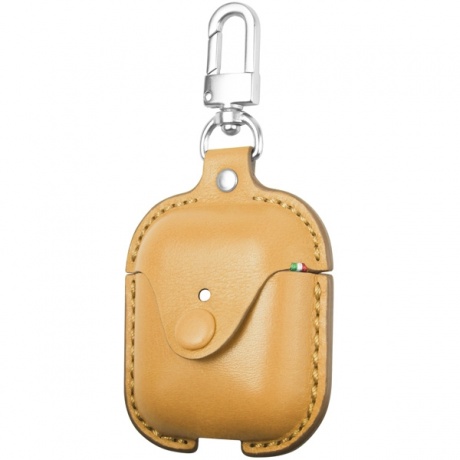 Чехол Cozistyle Leather Case for AirPods Gold - фото 2