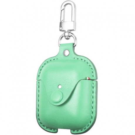 Чехол Cozistyle Leather Case for AirPods Light Green - фото 2