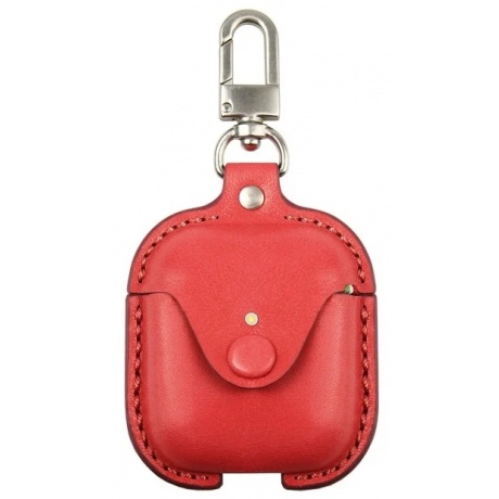 Чехол Cozistyle Leather Case for AirPods Red - фото 1