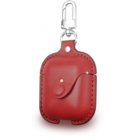 Чехол Cozistyle Leather Case for AirPods Red - фото 5