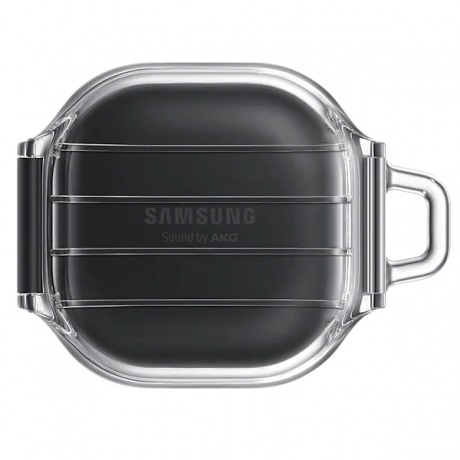 Чехол Samsung для Buds Pro Live Water Resistant Cover Transparent-Black EF-PR190CBEGRU - фото 2
