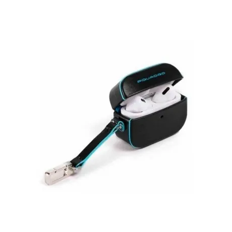 Чехол для наушников Piquadro Blue Square AC5308B2/N черный/голуб...