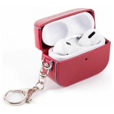 

Чехол для наушников Piquadro Blue Square AC5308B2/R красный натур.кожа