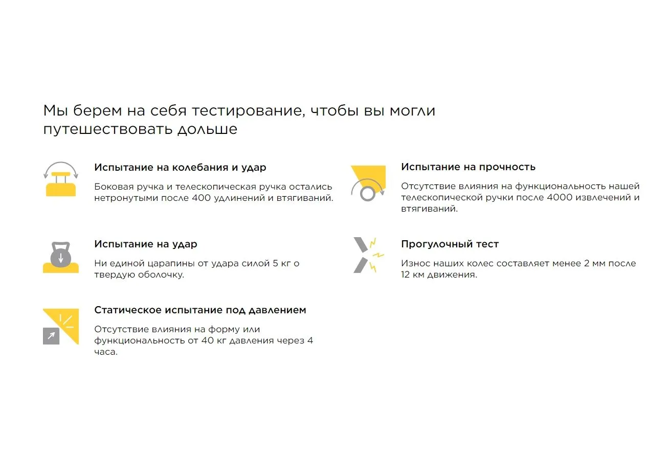 Чемодан Ninetygo Danube MAX luggage 28'' Lemon Yellow (224708) - фото 12