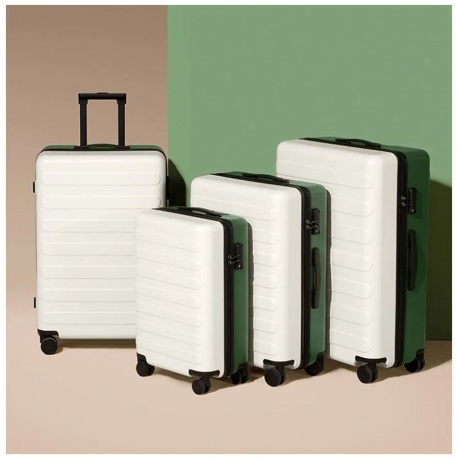 Чемодан Ninetygo Rhine Luggage 20&quot; White/Green (120109) - фото 20