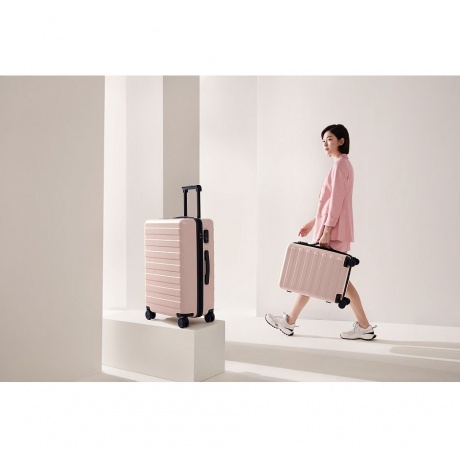Чемодан Ninetygo Rhine Luggage 28'' (розовый) - фото 6