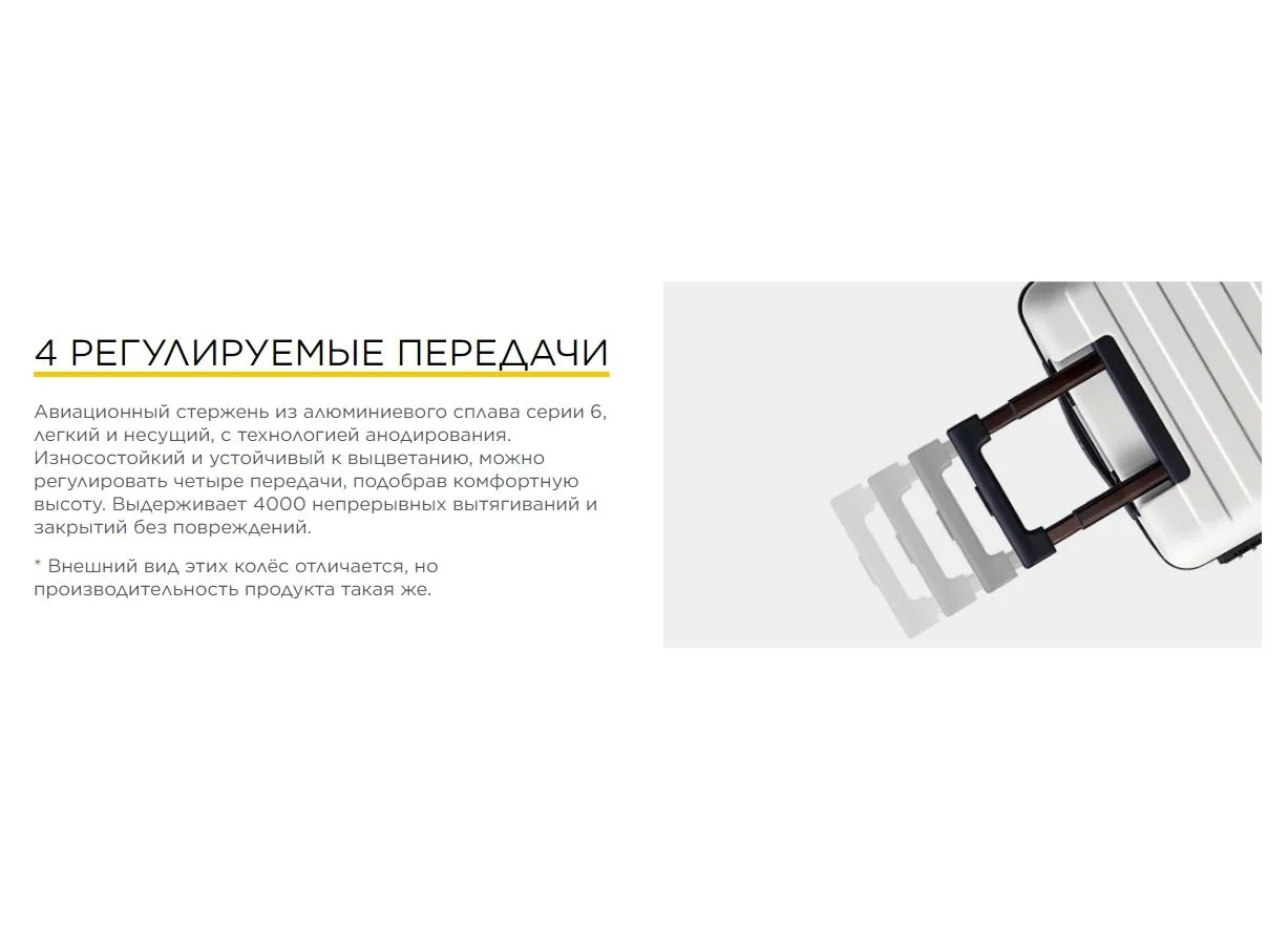 Чемодан Ninetygo Rhine PRO plus Luggage 29'' Red - фото 15