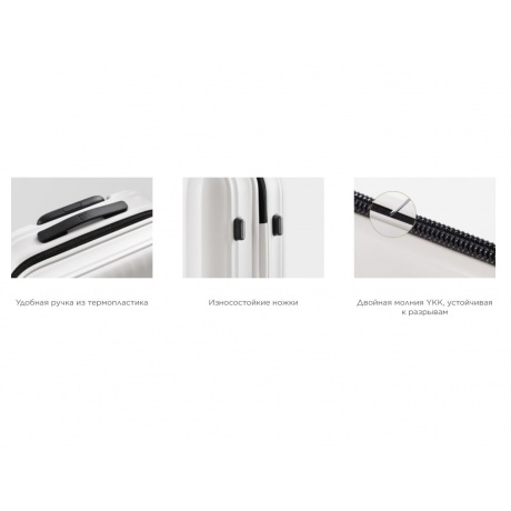 Чемодан Ninetygo Elbe Luggage 24", желтый - фото 20