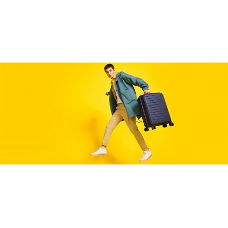 Чемодан Xiaomi Ninetygo Lightweight Luggage 24&quot;, черный - фото 6