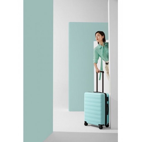 Чемодан Xiaomi Ninetygo Rhine Luggage 20&quot;, зеленый - фото 4