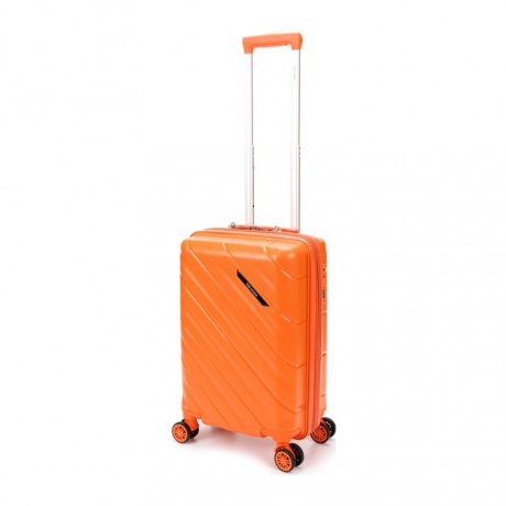 Чемодан Torber В Отпуск, оранжевый, полипропилен, 36х21,5х55 см, 38 л T1908S-Orange - фото 1