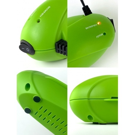 Ламинатор ГЕЛЕОС ЛМ A4 Радуга зеленый (ЛМ-А4РЗ) - фото 3