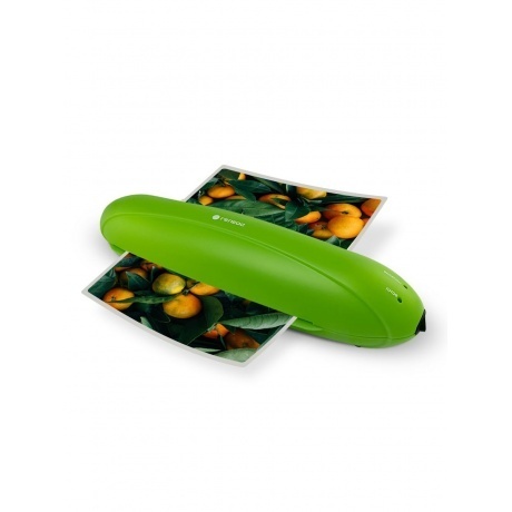 Ламинатор ГЕЛЕОС ЛМ A4 Радуга зеленый (ЛМ-А4РЗ) - фото 4