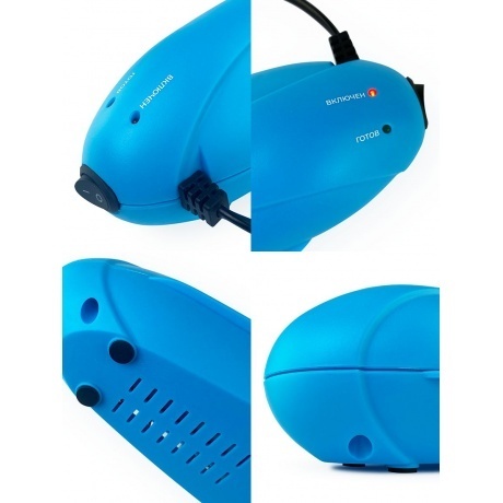 Ламинатор ГЕЛЕОС ЛМ A4 Радуга голубой (ЛМ-А4РГ) - фото 3