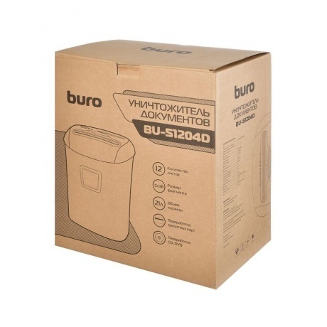 Шредер Buro Office BU-S1204D - фото 9