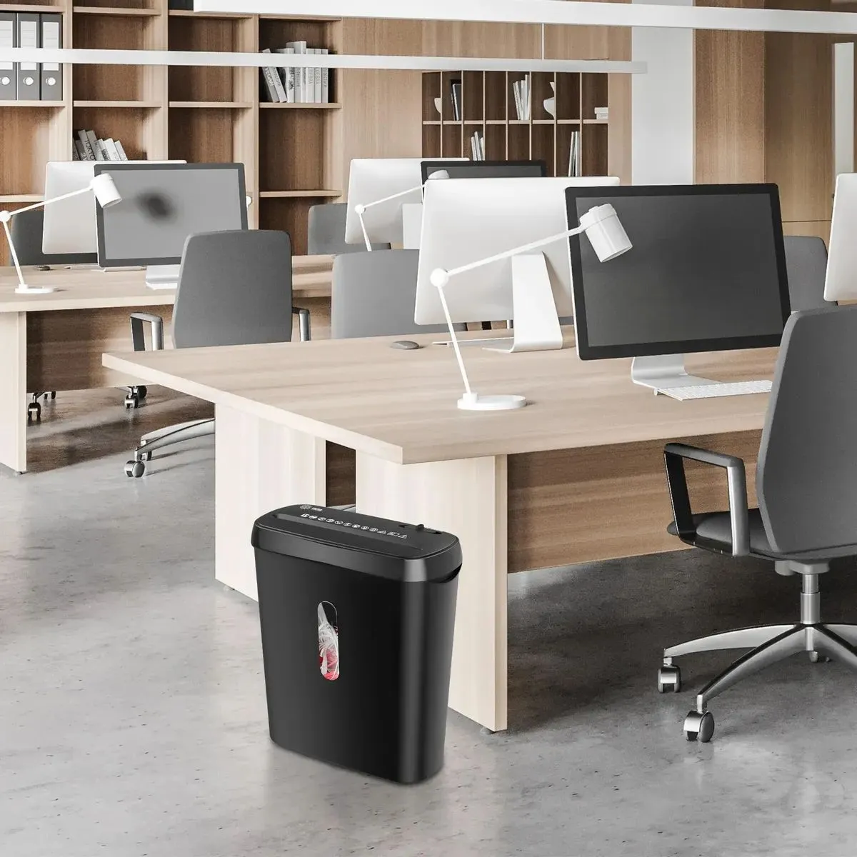 Шредер Cactus CS-SH-A1 (секр.Р-2)/ленты/6лист./8лтр. - фото 5