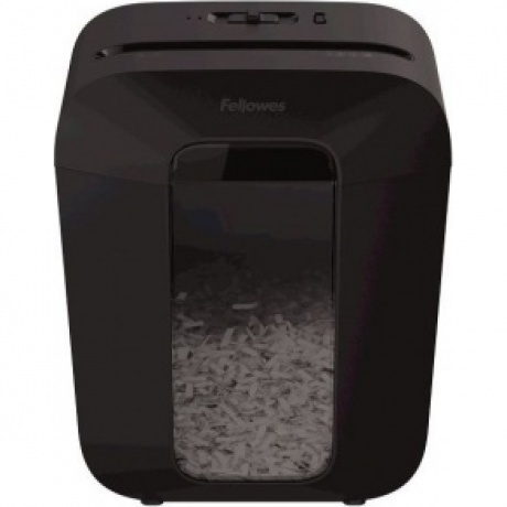 Шредер Fellowes PowerShred LX50 FS-44060(01), черный {DIN P-4, 4х37мм, 9лст.,  17 лтр., уничт.: скрепки,скобы,карты} - фото 2