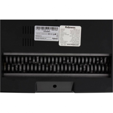 Шредер Fellowes Powershred P-30C, DIN P-4, 4х34 мм, 6 лст., 15 лтр. - фото 5