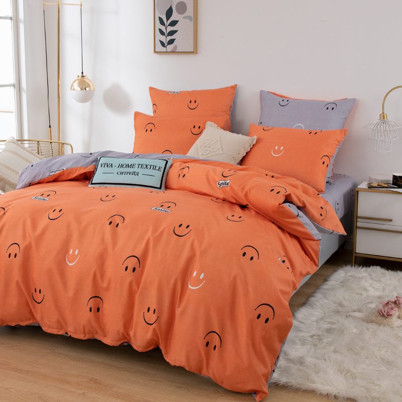 Комплект постельного белья СИТРЕЙД CL-C6 Евро, Сатин, наволочки 50x70, 70x70 - к