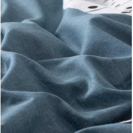 Комплект постельного белья Делюкс Сатин L201 Евро 4 Наволочки - фото 5