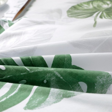 Комплект постельного белья Делюкс Сатин на резинке LR217 наволочки 4 размер 160*200*25 - фото 4