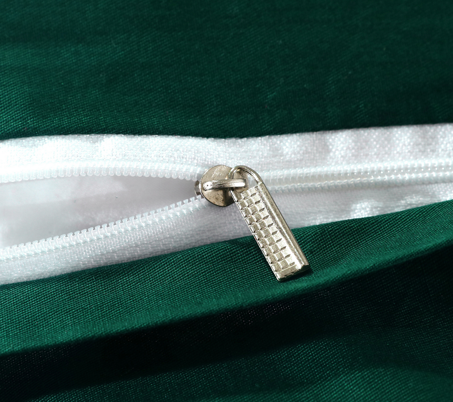 Комплект постельного белья Однотонный Сатин Элитный на резинке OCER018 2 спальный 4 Наволочки 160*200*30 - фото 5