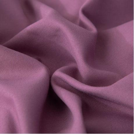 Комплект постельного белья Однотонный Сатин CS043 Евро 4 Наволочки - фото 3