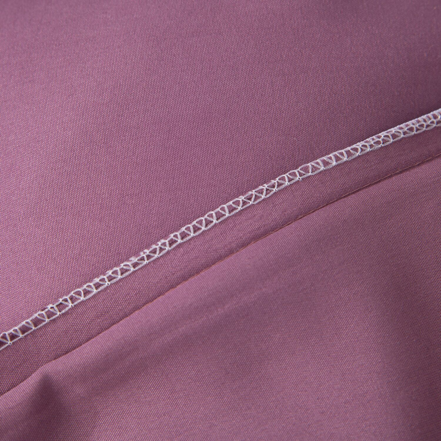 Комплект постельного белья Однотонный Сатин CS043 Евро 4 Наволочки - фото 7