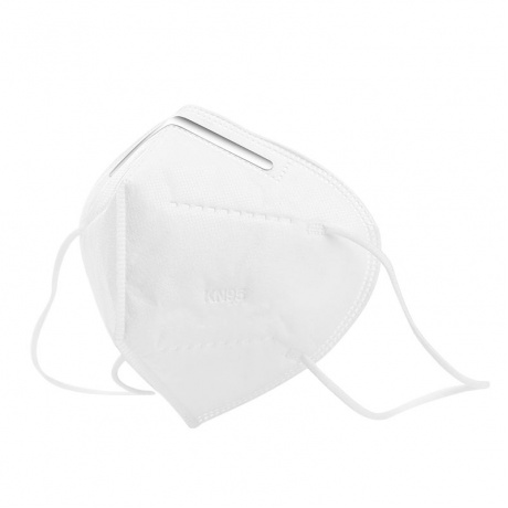 Одноразовая медицинская маска KN 95 (4-я степень защиты; 10 шт в упаковке) - фото 1