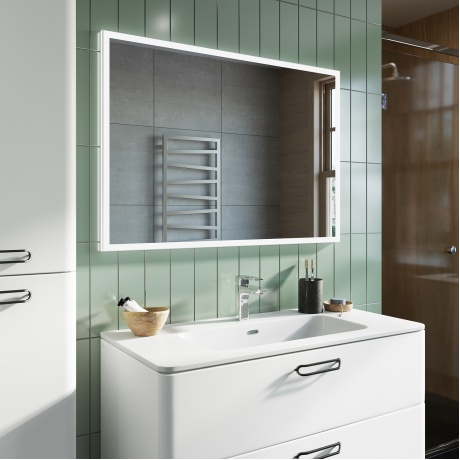 Зеркало Iddis Brick BRI1000i98 100см - фото 4