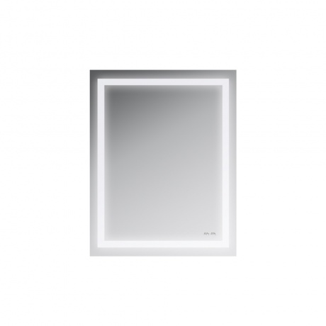 Универсальное зеркало настенное с контурной LED-подсветкой, 55 см AM.PM GEM M91AMOX0551WG - фото 1